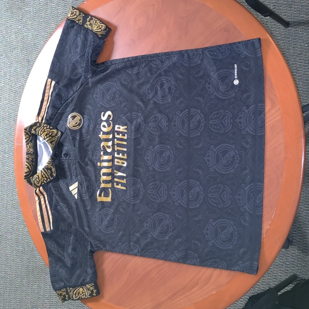 Real Madrid "Midnight Monarchs" Premium Customized Kit Jersey Men's Size L